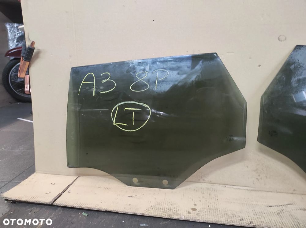 SZYBA LEWA PRAWA DRZWI TYŁ TYLNA PRZYCIEMNIANA AUDI A3 8P 5 DRZWI WYSYŁKA !!!! - 3