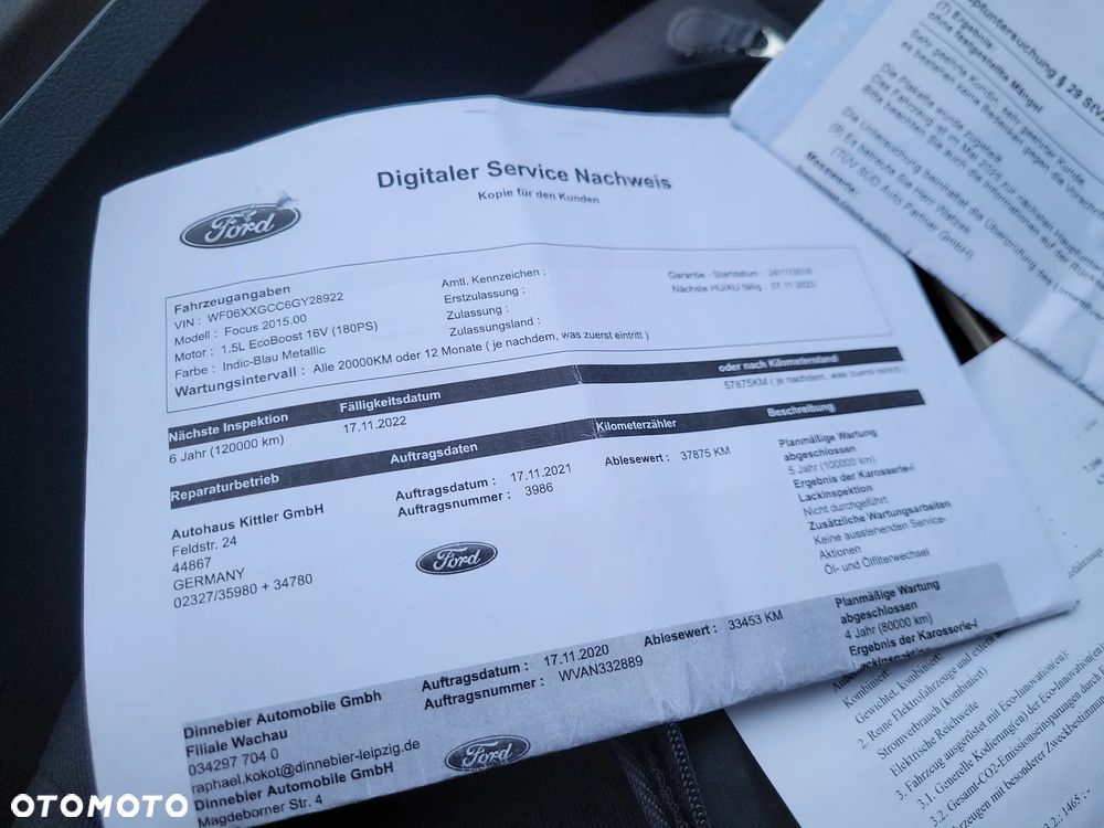 Ford Focus 1.5 EcoBoost Start-Stopp-System Sport - 27