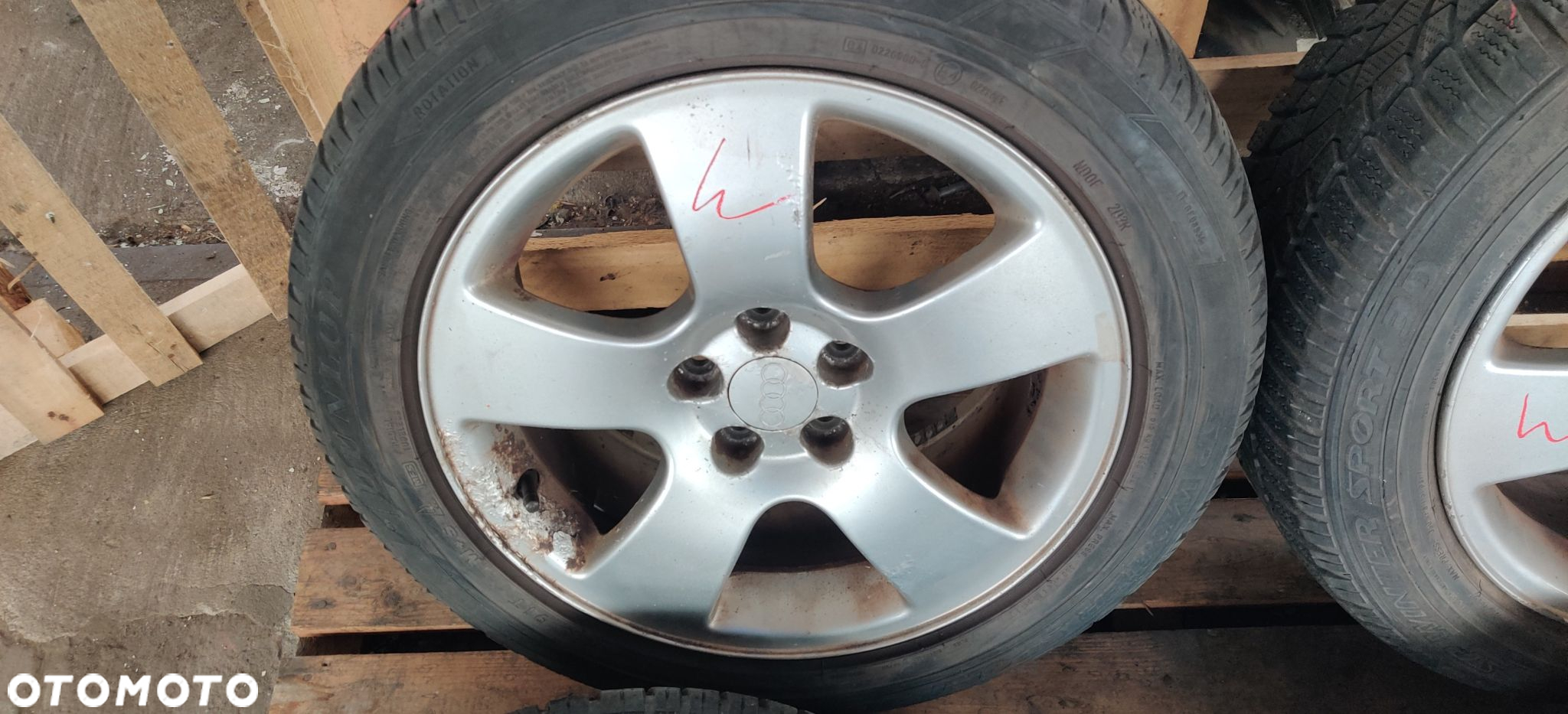 FELGI ALUMINIOWE ALUMY ALUSY KOŁA 16 CALI 5X112 AUDI A4 SHARAN PASSAT - 4