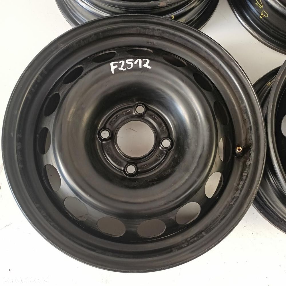 Felgi 4x108 15 Opel Corsa F + Kołpaki 4szt (F2512) - 7