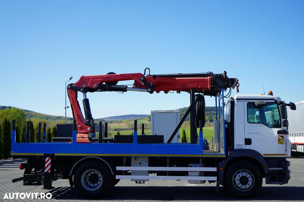 MAN TGM 15 .290 / HDS HC 190 + FORATOR 2 mb / FORMAT / RADIO CONTROL / EURO 6 / MANUAL / 2019 - 8