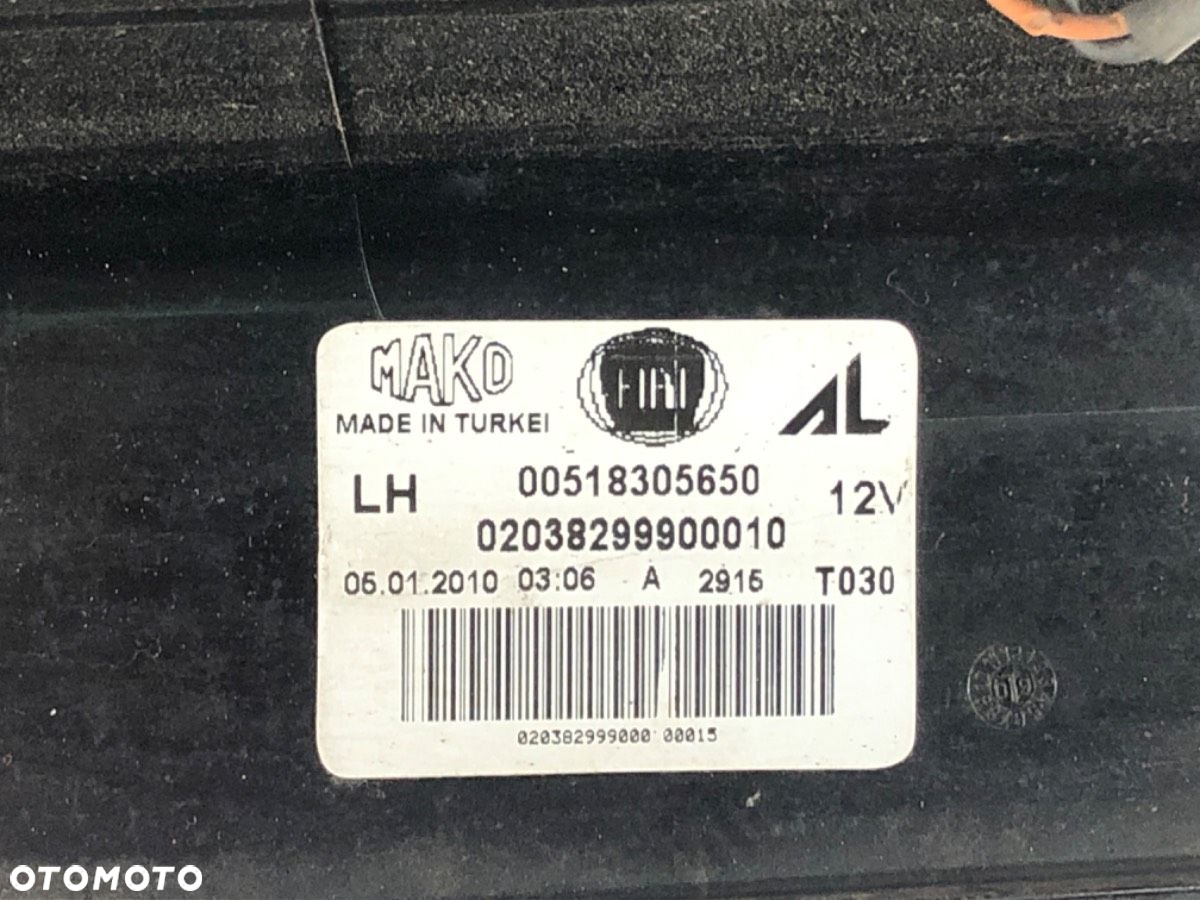 LAMPA LEWY TYŁ - 121.00 PLN - FIAT DOBLO Autobus (263_) 2009 - 2022 1.4 (263AXA1A) 70 kW [95 KM] - 4