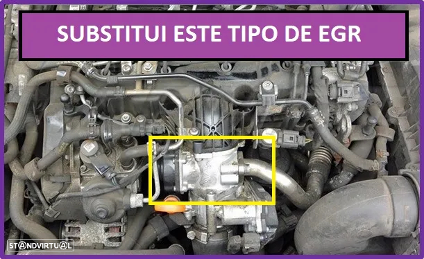 SUPRESSOR EGR VW AUDI SEAT SKODA 1.2 1.4 1.9 2.0 TDI - PRETO - 3