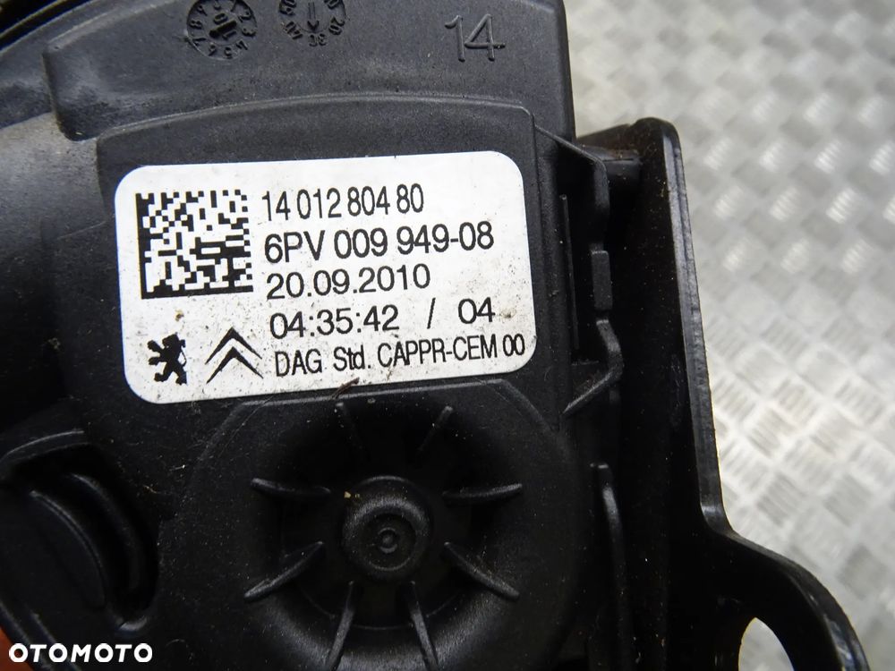 PEUGEOT EXPERT 06-12 2.0D 120KM PEDAŁ GAZU 1401280480 - 9