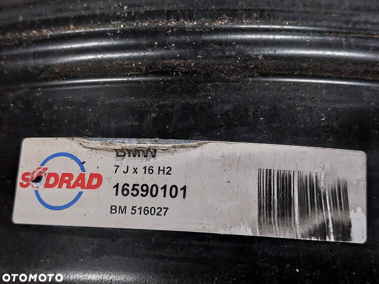 FELGA STALOWA 2 SZT 5x120 7Jx16 ET31 FI72,6 BMW E46 E90 - 5