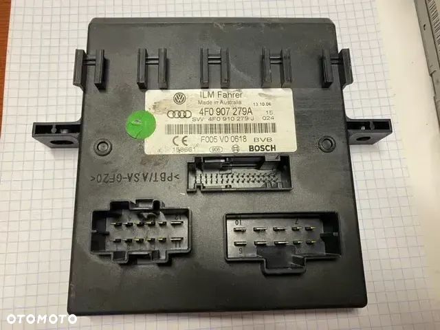 MODUŁ STEROWNIK KOMFORTU AUDI A6 C6 4F0907279A - 1