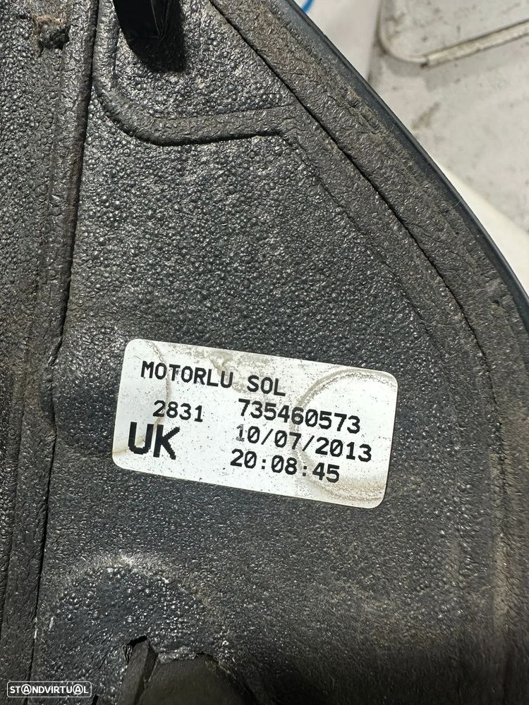 .Espelho Retrovisor Lateral Esquerdo Direito Original PSA Peugeot Bipper Citroen Nemo Fiat Fiorino 735460573 2008 - 2019 - 10