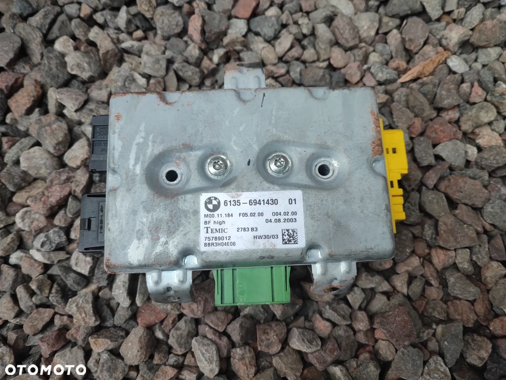 BMW E60 / E61 / E64 / E63 ORYGINALNY MODUŁ DRZWI PASAŻERA / MODUŁ STEROWANIA DRZWIAMI O NR. 61 35 6 941 430 /  61 35 9 110 846 OEM SPRAWNY W 100% - 2