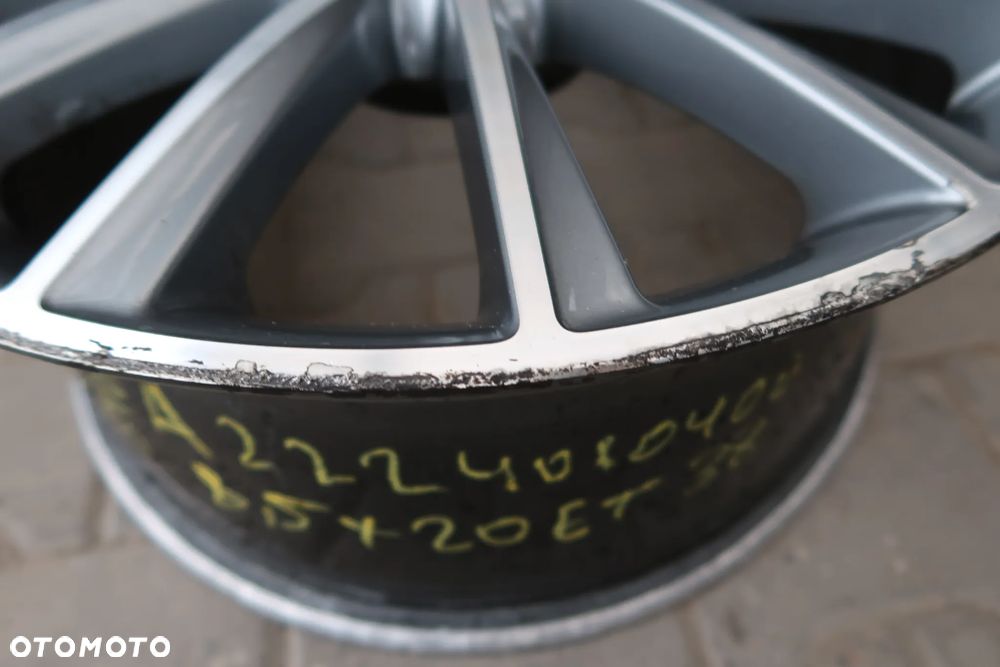 340 Felga Aluminiowa Mercedes A2224010400 8,5x20et38 - 3