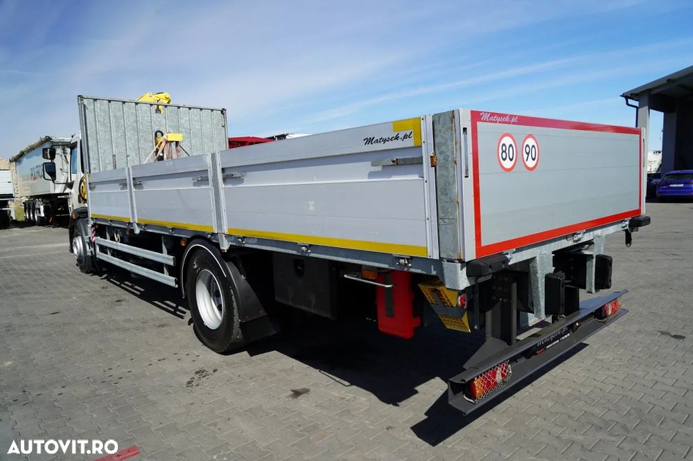 Volvo FL 280 / 4X2 / CAROSERIE 7,3 M / HYVA DRIVE / PILOT / FURCĂ PENTRU PALEȚI / ROTATOR / EURO 6 - 17