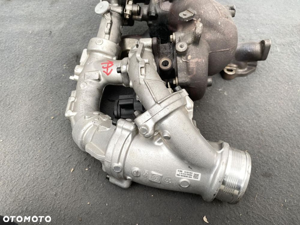 VW TRANSPORTER T6.1 2.0 TDI 19- TURBINA BI-TURBO DEMONTAŻ ORYG 18509700024 - 12