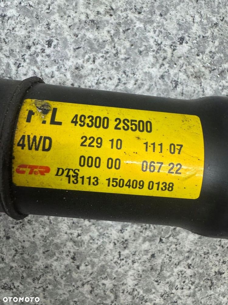 WAŁ NAPĘDOWY HYUNDAI IX35 2010-2015 2.0 CRDI 4X4 49300 2S500 W-WA - 2