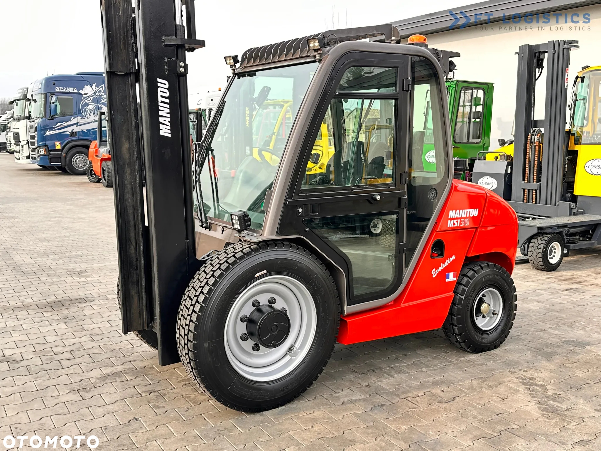 Manitou MSI30 / DIESEL / DUPLEX / 3400MM / KABINA / POZYCJONER / PRZESUW WIDEŁ / JAK NOWY - 21