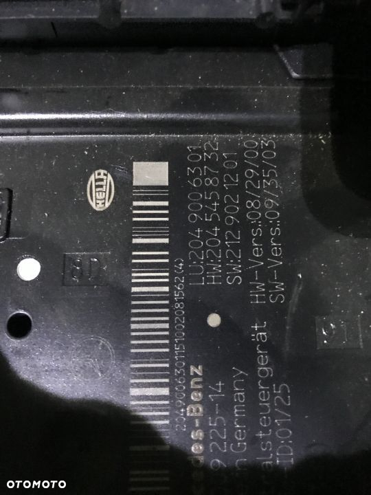 MERCEDES 204 212 MODUL SAM TYL 2049006301 - 2