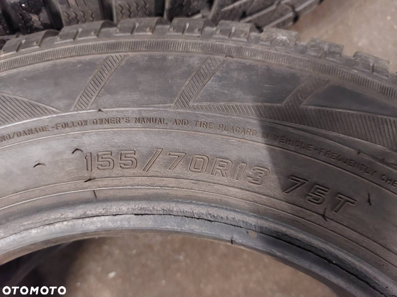 OPONY ZIMOWE 4 SZT 155/70R13 2014R SAVA ESKIMO 2016R FALKEN EUROWINTER - 7