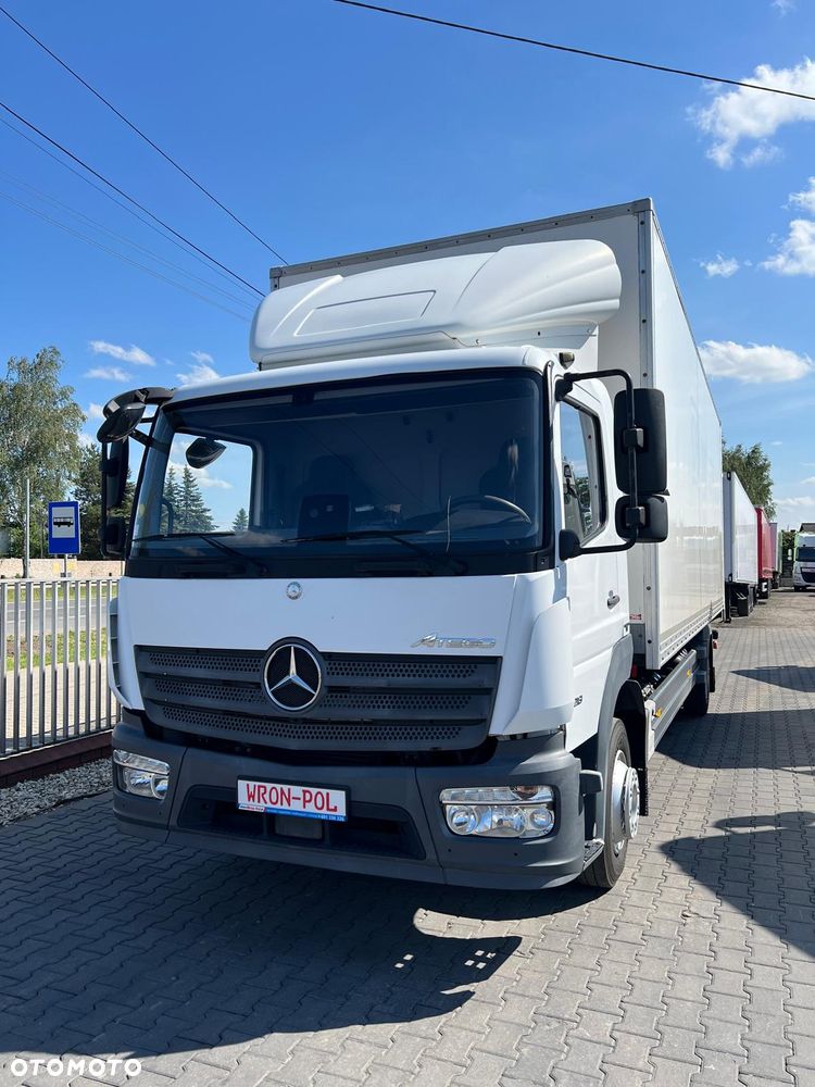 Mercedes-Benz Atego 1218 kontener winda mały Przebieg sprowadzony wron-pol - 28