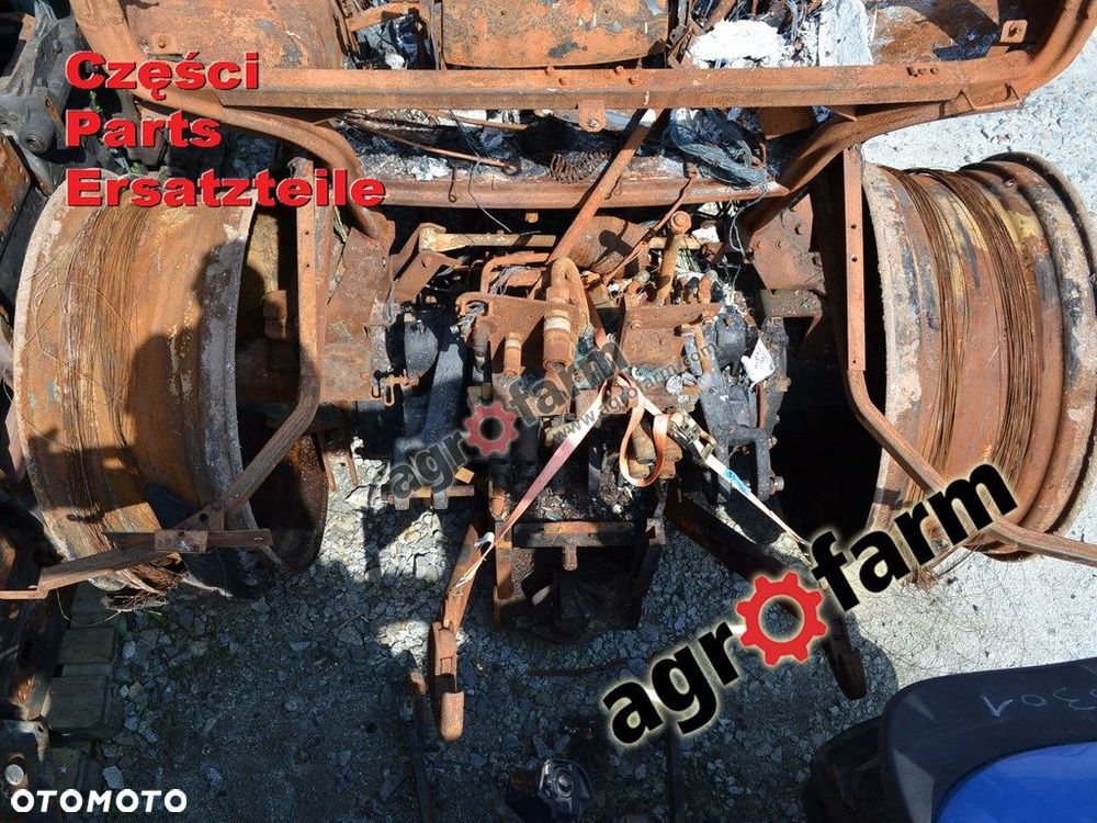 Deutz Agrotron 180.7 części, skrzynia biegów, oś - 4