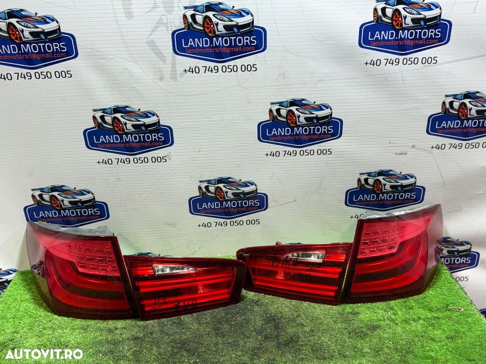 STOP TRIPLA ARIPA SPATE DREAPTA CU LED BMW SERIA 5  F11 520D BREAK COMBI UNIVERSAL SE  TOURING 2.0 DIESEL 2011 COD OEM 63217203234 / 7203234 / BREAK 2010-2017 - 7