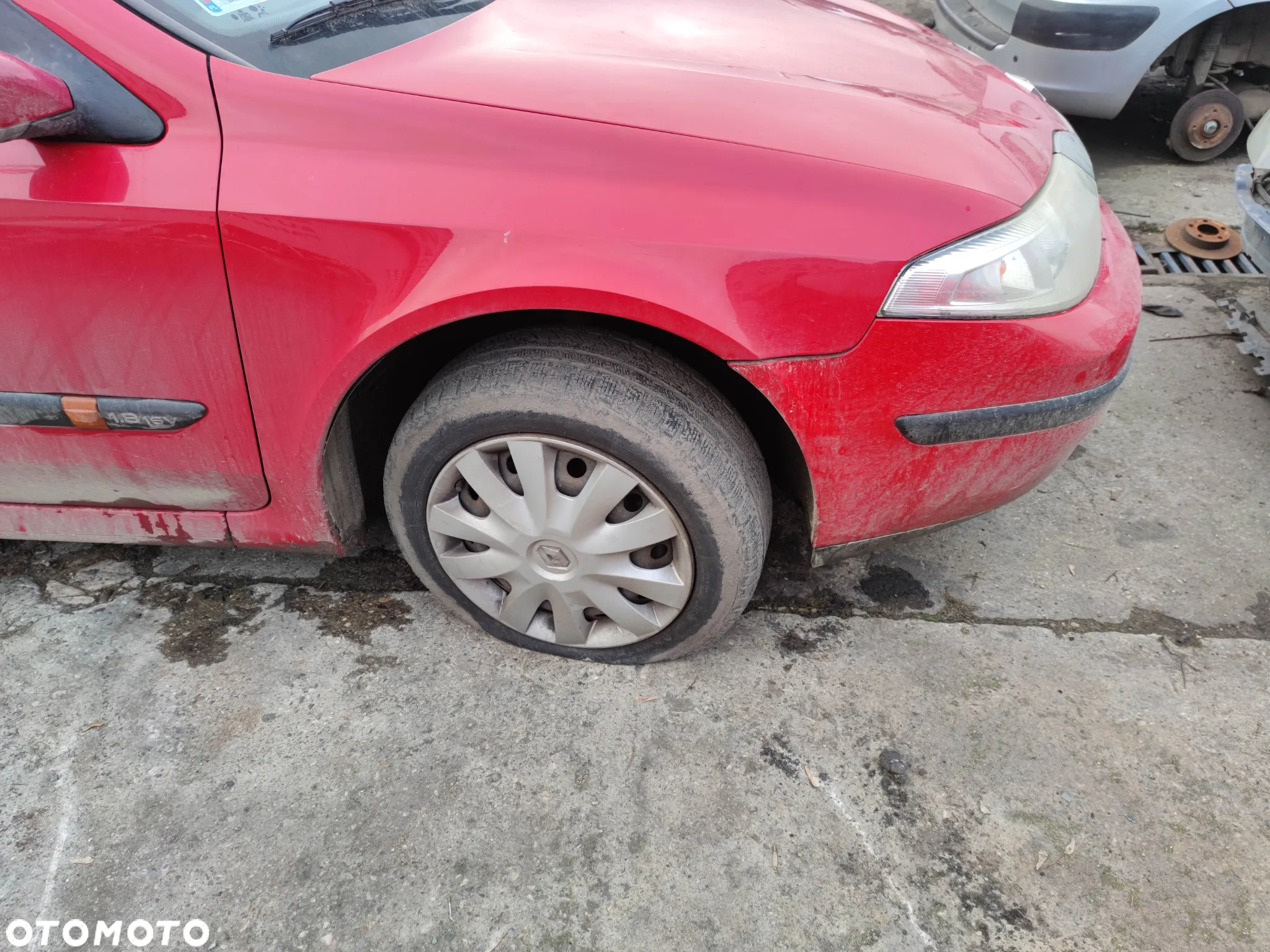 Renault laguna II silnik 1.8 16v lakier OV731 na części - 4