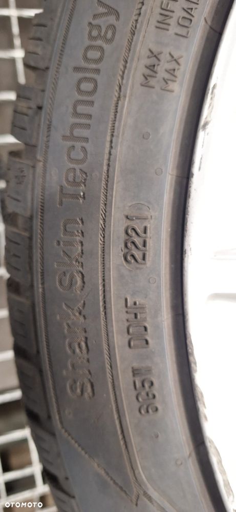 CAŁE KOŁA AUDI 4g9601025j + 255/40R19 UNIROYAL WINTER - 3