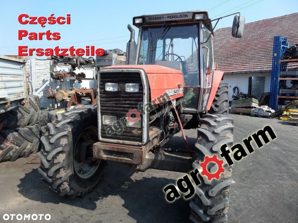 Massey Ferguson 3610 części, silnik, most przedni - 3