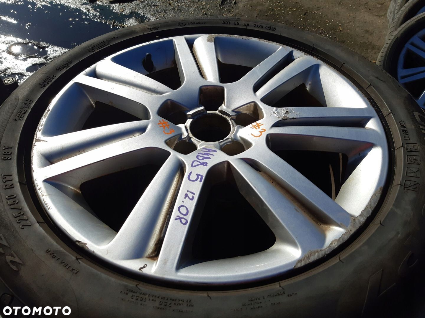 AUDI A4 B8 A5 8T FELGA ALUMINIOWA 7.5J 17 ET45 8K0601025B - 2