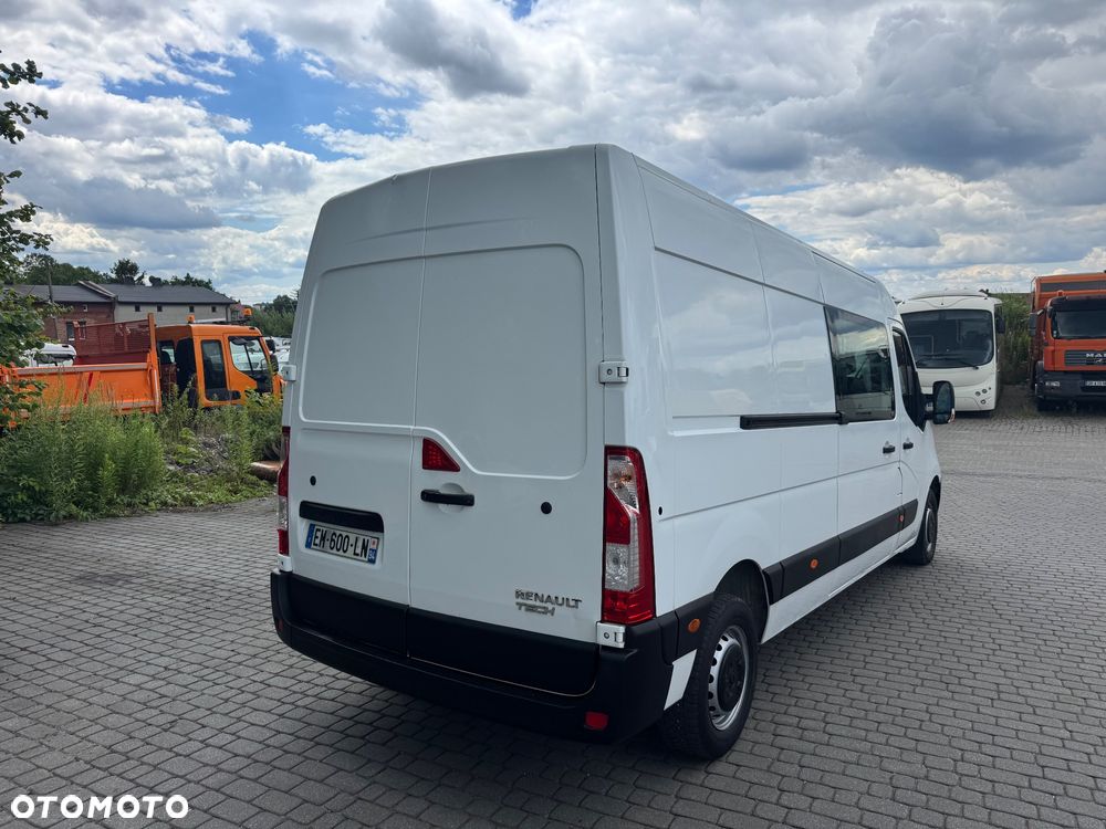 Renault Master L3H2 paka 2,7m 2017r. 7osob Brygadówka KLIMATYZACJA Navi - 8