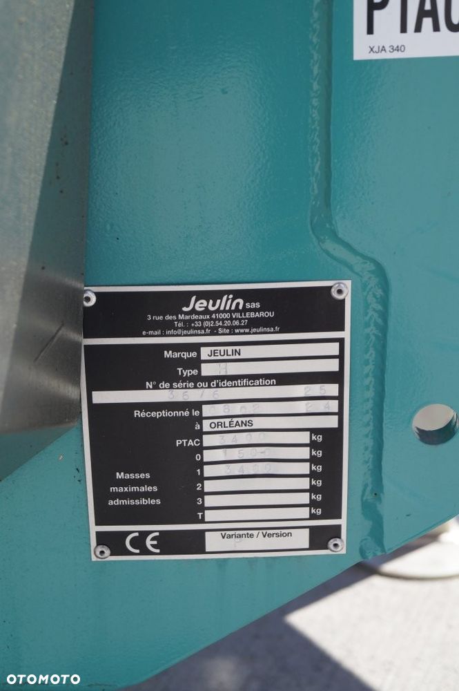 Inny Ścielarka do Słomy Jeulin Helios 3m3. Fabrycznie Nowa - 14