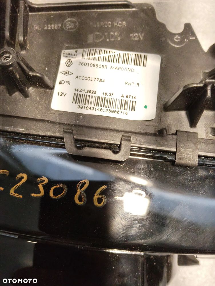 Renault Clio VI FULL LED KOMPLET LAMP PRZEDNICH  260605779R / 260106605R - 4