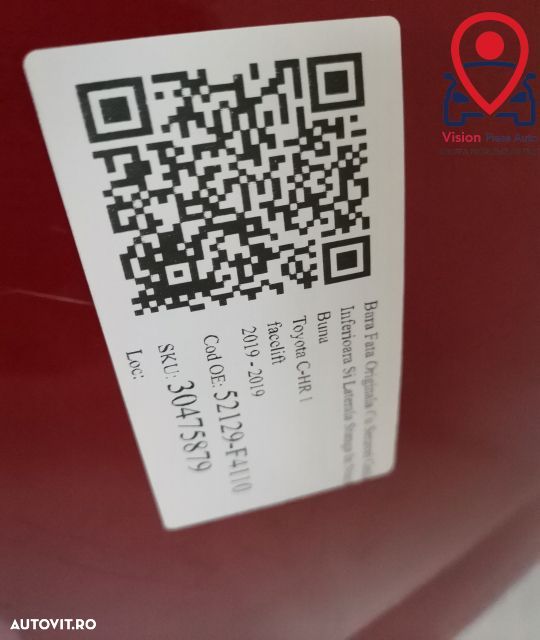 Bara Fata Originala Cu Senzori Grila Inferioara Si Laterala Stanga In - 8