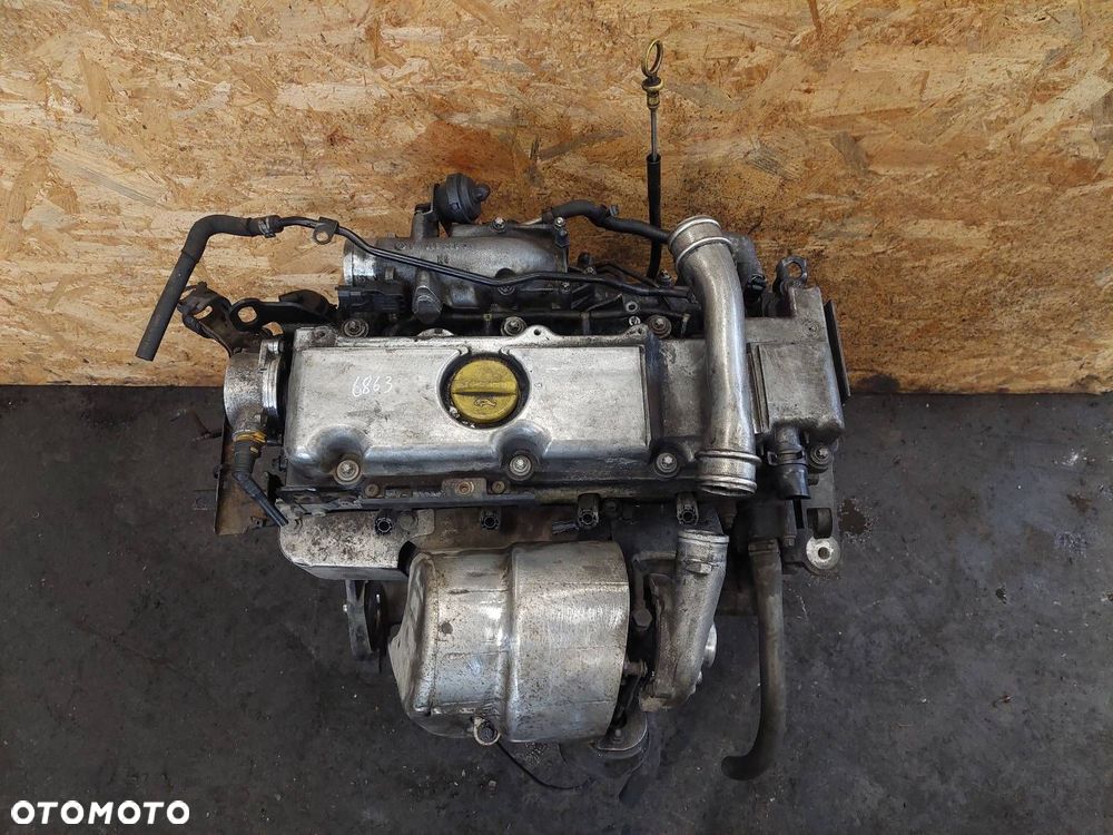 SILNIK DIESEL SŁUPEK + WTRYSKI + TURBO SAAB 9-3 II 2.2 TiD D223L - 7