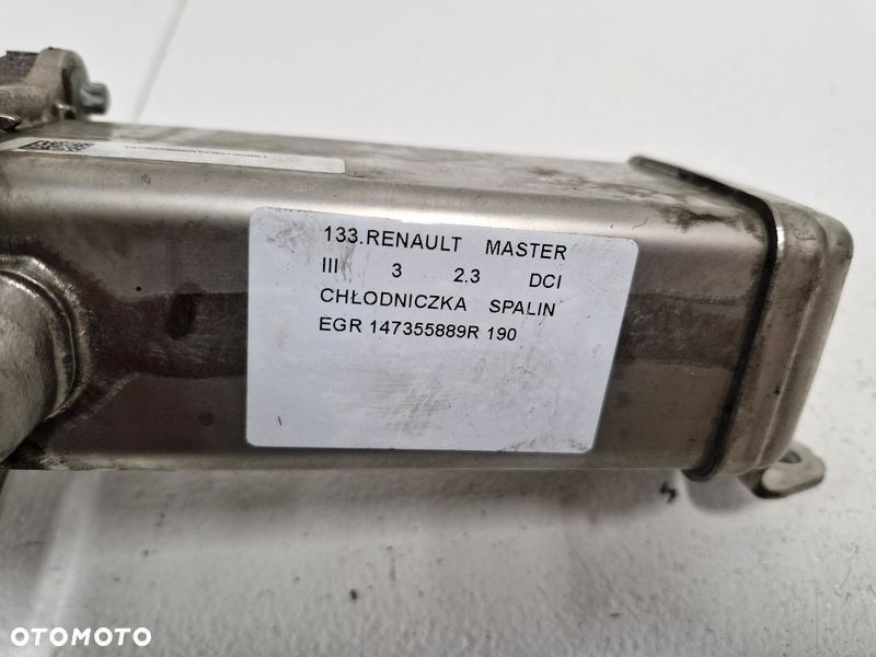 RENAULT MASTER 3 III 2.3 DCI CHŁODNICZKA SPALIN EGR 147355889R - 6
