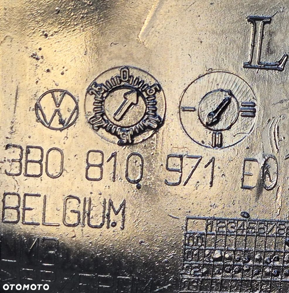 NADKOLE TYŁ LEWY LUB PRAWY VW PASSAT B5 FL SEDAN / KOMBI 3B0810971E 3B0810972H - 7