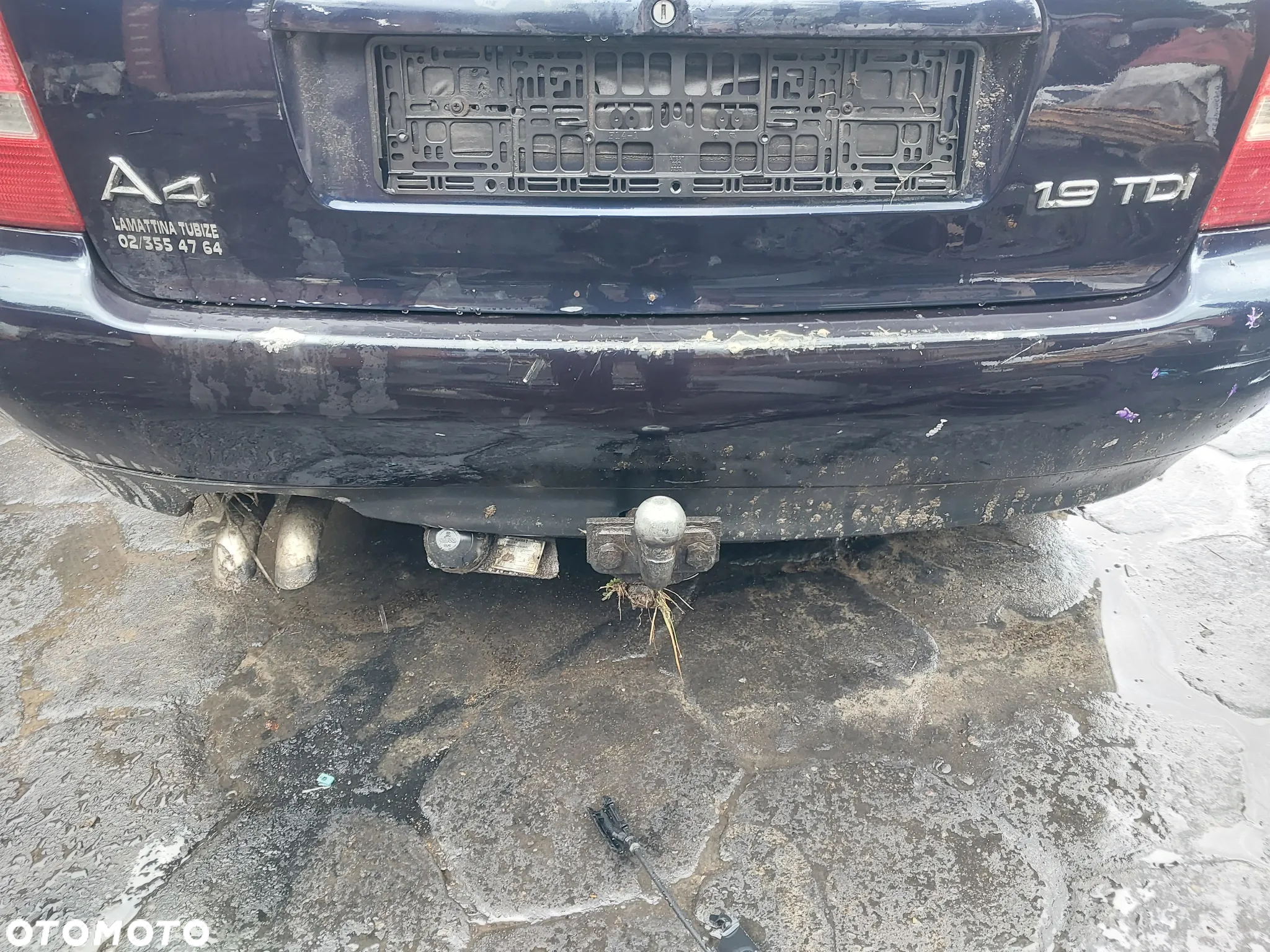 Audi A4 B5 Kombi Avant silnik kompletny 1.9 AHU 90KM skrzynia biegów DVS drzwi lewe przód tył błotnik lewy klapa bagażnika zderzak maska LZ5L hak holowniczy szyba kierownica skórzana tunel środkowy panel maglownica turbina mcperson belka tył tylna dekory drewniane stacyjka schowek zacisk hamulcowy sprzęgło dwumasa CAŁY NA CZĘŚCI WSZYSTKIE CZĘŚCI - 10