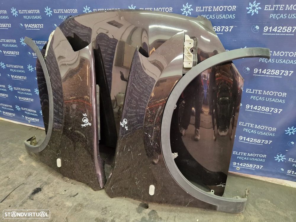 Frente completa usada NISSAN QASHQAI J10 1.6 capot parachoques guardalamas oticas radiadores - 9