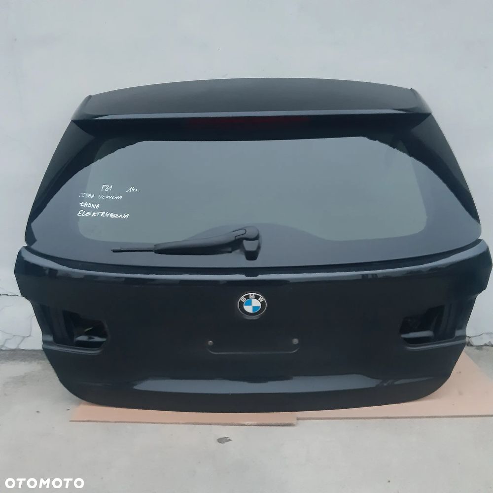 BMW 3 F31 ELE. KLAPA BAGAŻNIKA KOMBI TYŁ TYLNA TOURING 475 BLACK SAPPHIRE - 1