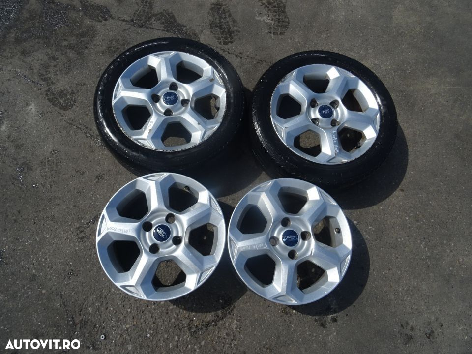 Vand Jante Aliaj Ford Fiesta R15 din 2009 cod: 6V21-1007-BA - 2