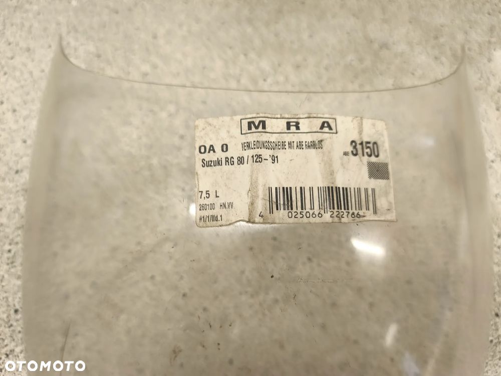 Szyba, szybka, owiewka przód Suzuki RG80 RG125 RG 80 125 1991 - 4