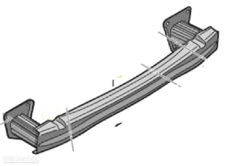 REFORÇO PARA-CHOQUES TRASEIRO AUDI A1 SPORTBACK 8XF - 1