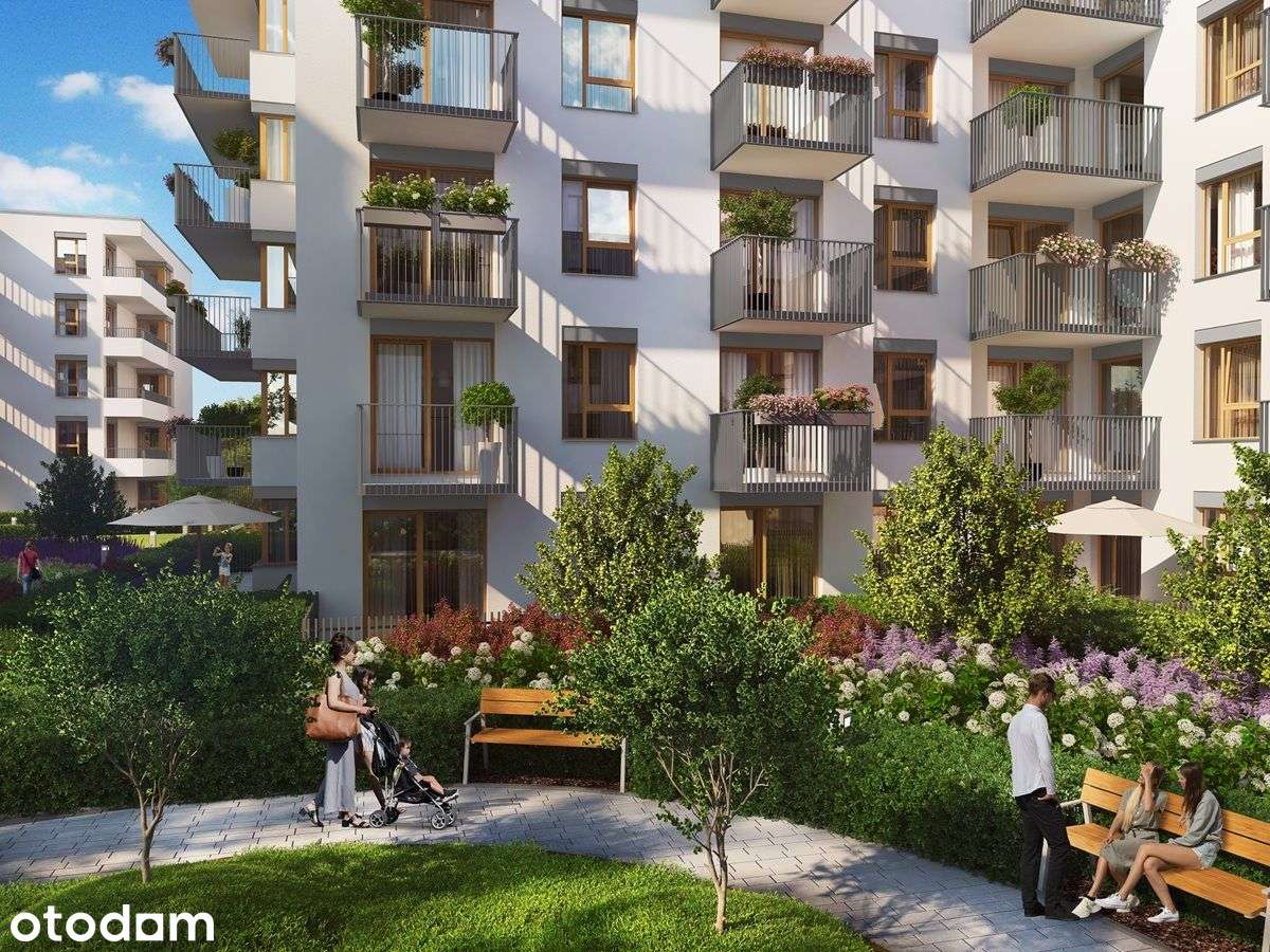 4-pokojowe mieszkanie 72m2 + ogródek Bez Prowizji