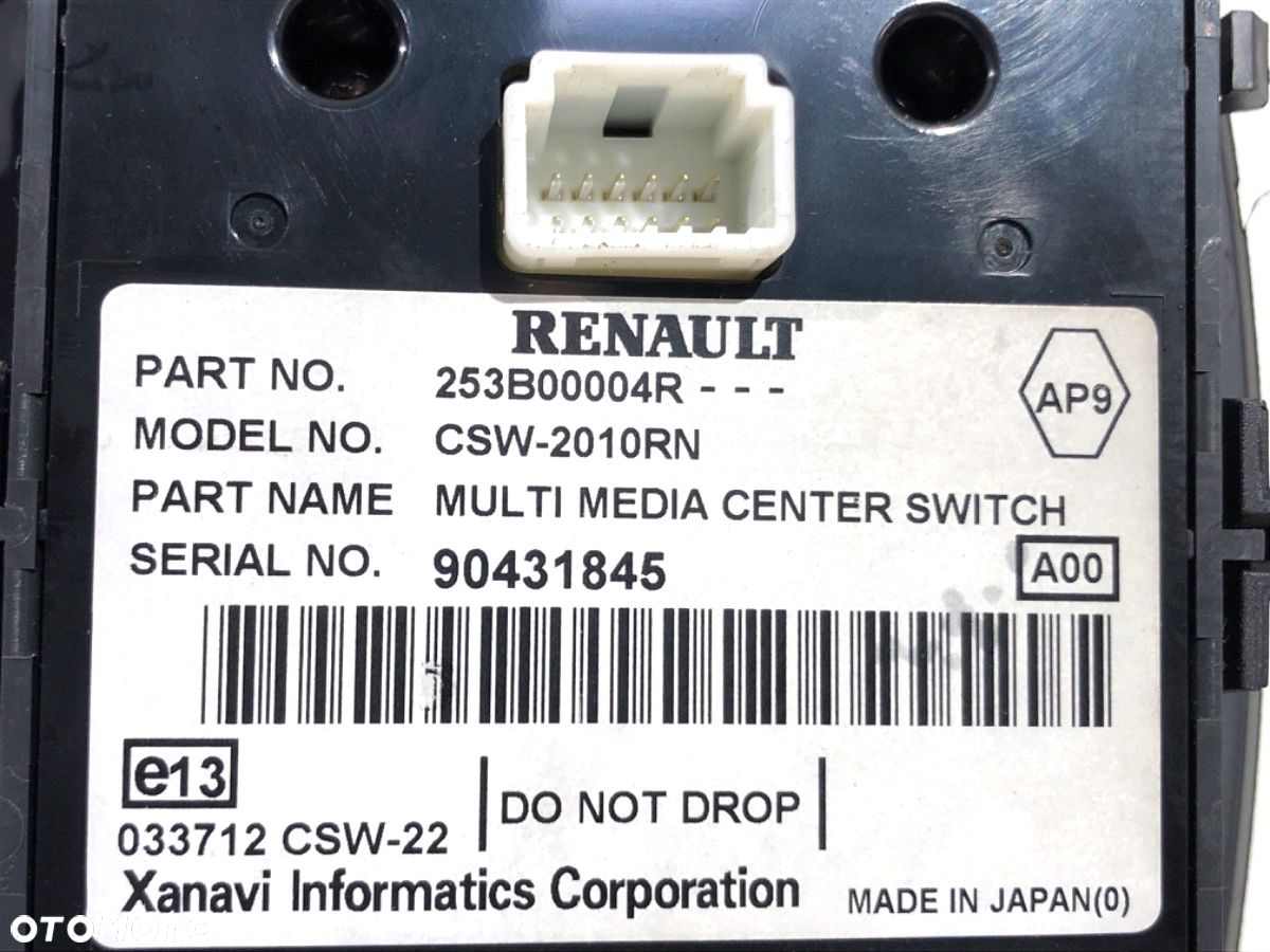PANEL STEROWANIA NAWIGACJI - 99.00 PLN - RENAULT SCÉNIC III (JZ0/1_) 2008 - 2022 1.4 16V (JZ0F, - 4