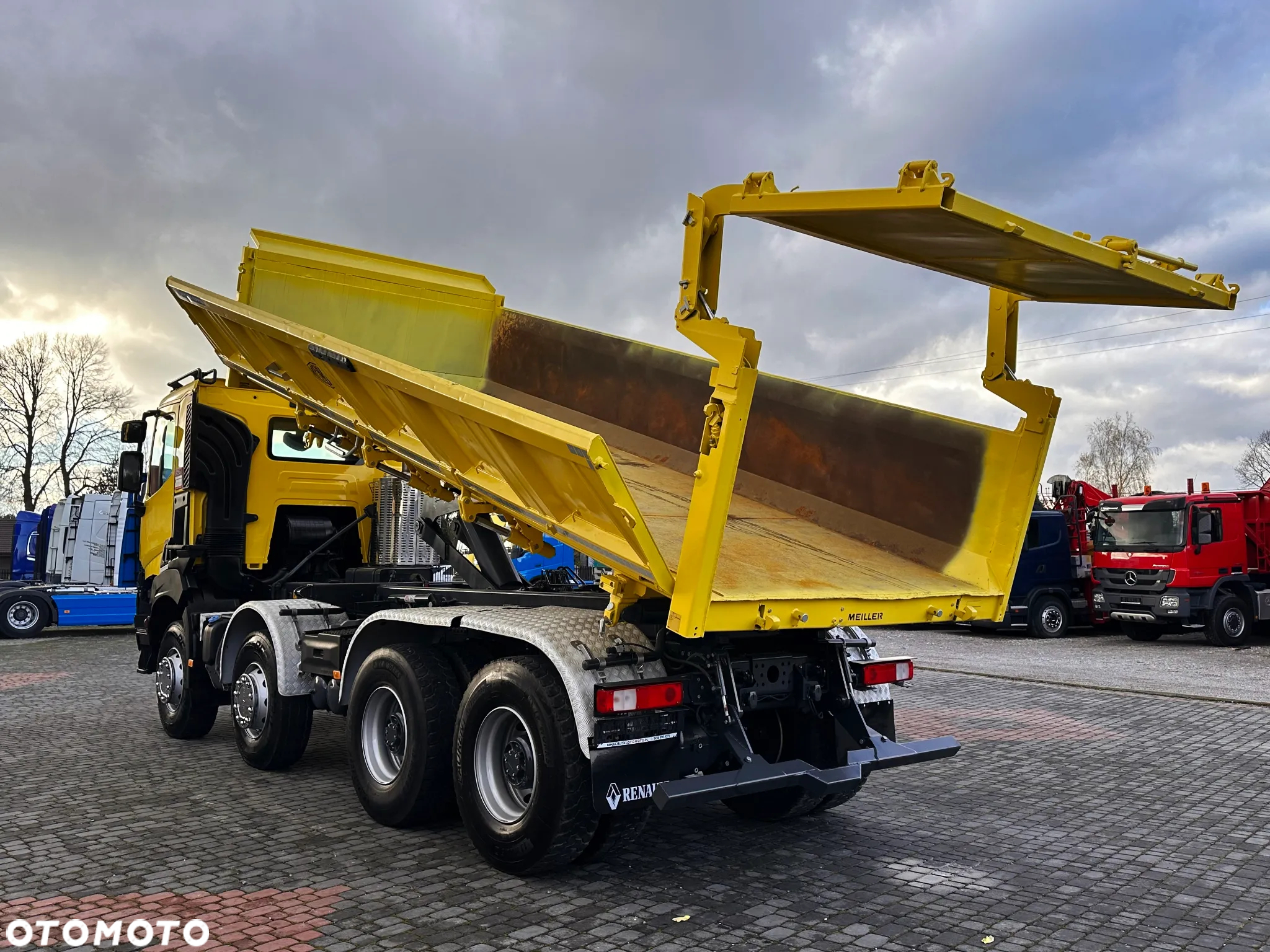 Renault K 460 PROTECT 8X4 WYWROTKA MEILLER BORDMATIC - 6