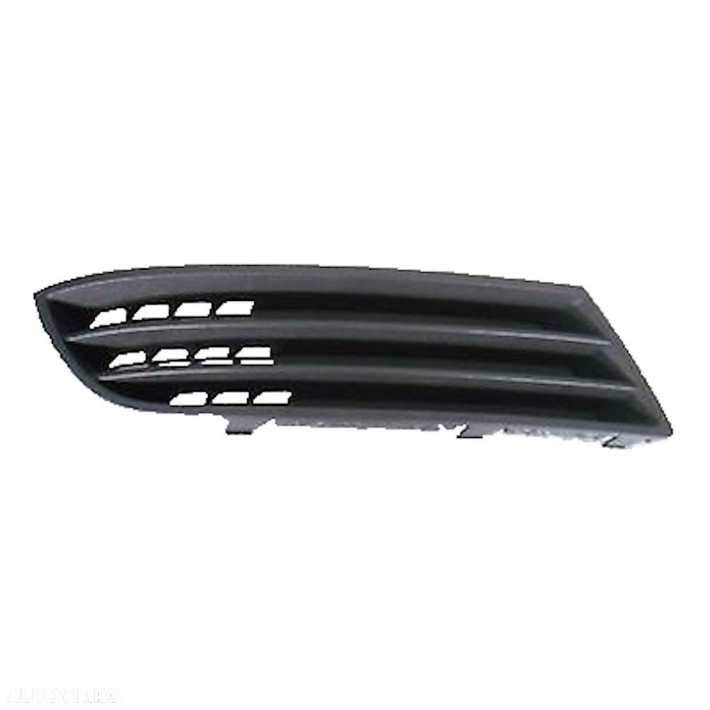 Grila bara fata Opel Vectra C (Z02) 2005-2009, Signum 2005-2008, parte montare partea dreapta, fara gaura proiector, 551927-2, Aftermarket - 1