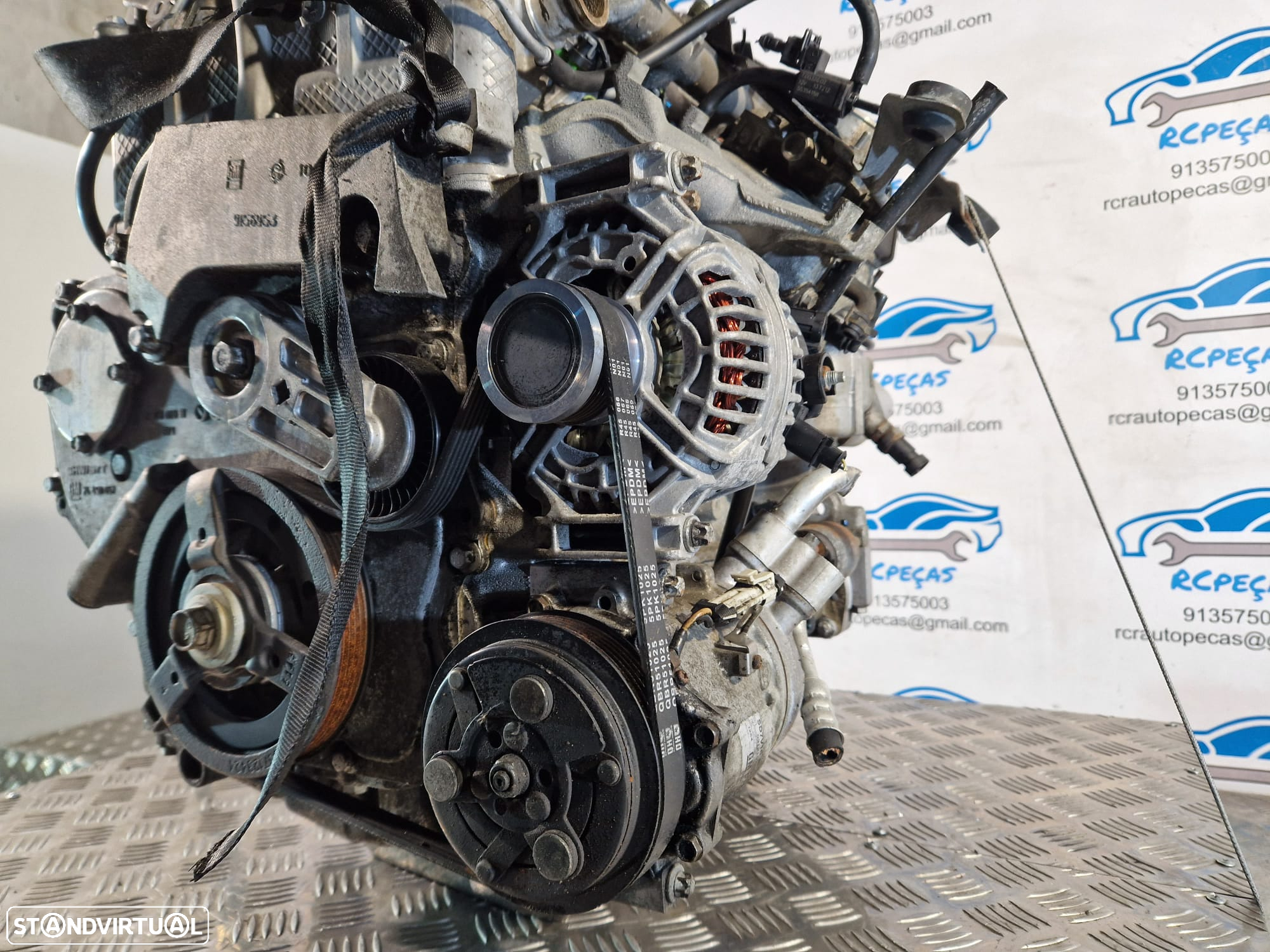 MOTOR COMPLETO 2.0T 16V 210CV B207L Z20NER SAAB 93 9.3 9-3 YS3F MOTOR ARRANQUE ALTERNADOR COMPRESSOR AR CONDICIONADO BOMBA DIRECAO DIREÇÃO TURBO INJETOR INJETORES - 7