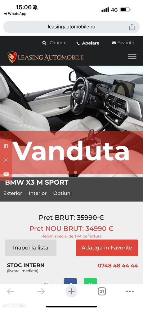 BMW X3 xDrive20d AT M Sport - 23