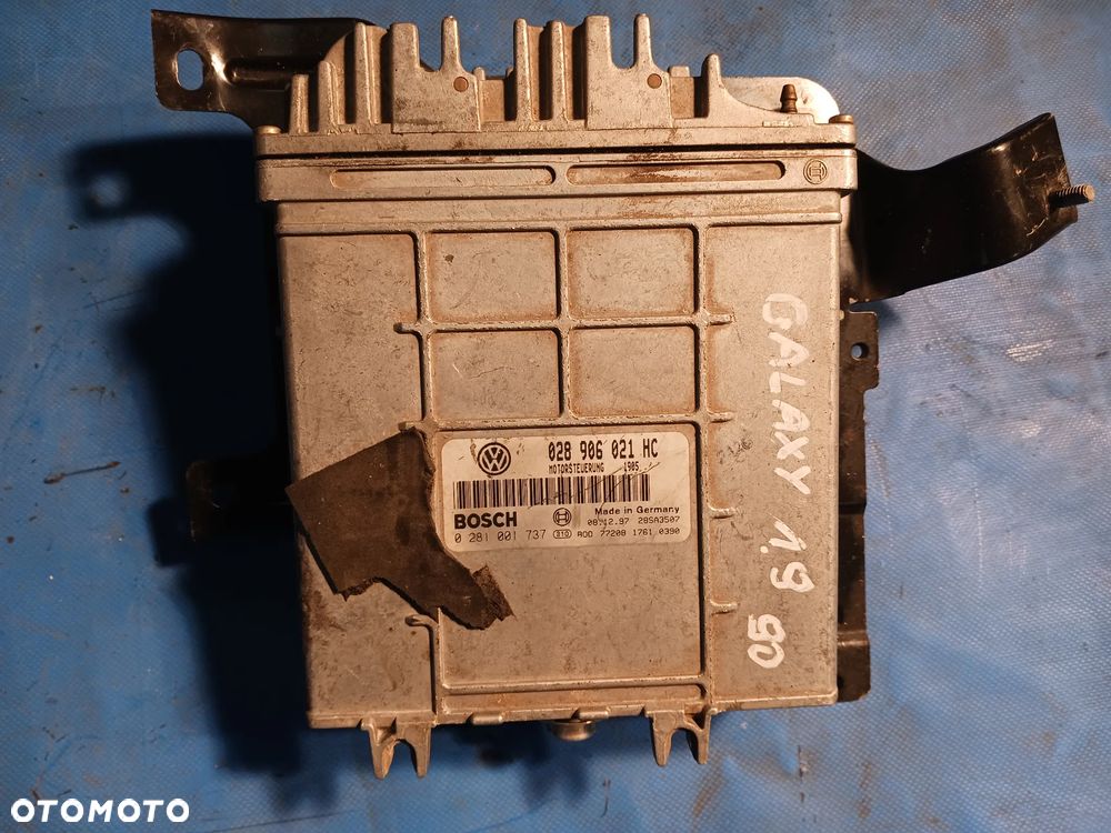 STEROWNIK SILNIKA Volkswagen Sharan I 1.9 TDI 028906021HC 0281001737 Ford Galaxy Seat Alhambra - 1