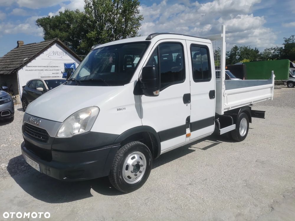 Iveco Daily 35C11 Brygadówka wywrotka Dubel hak 3,5t kiper doka - 19