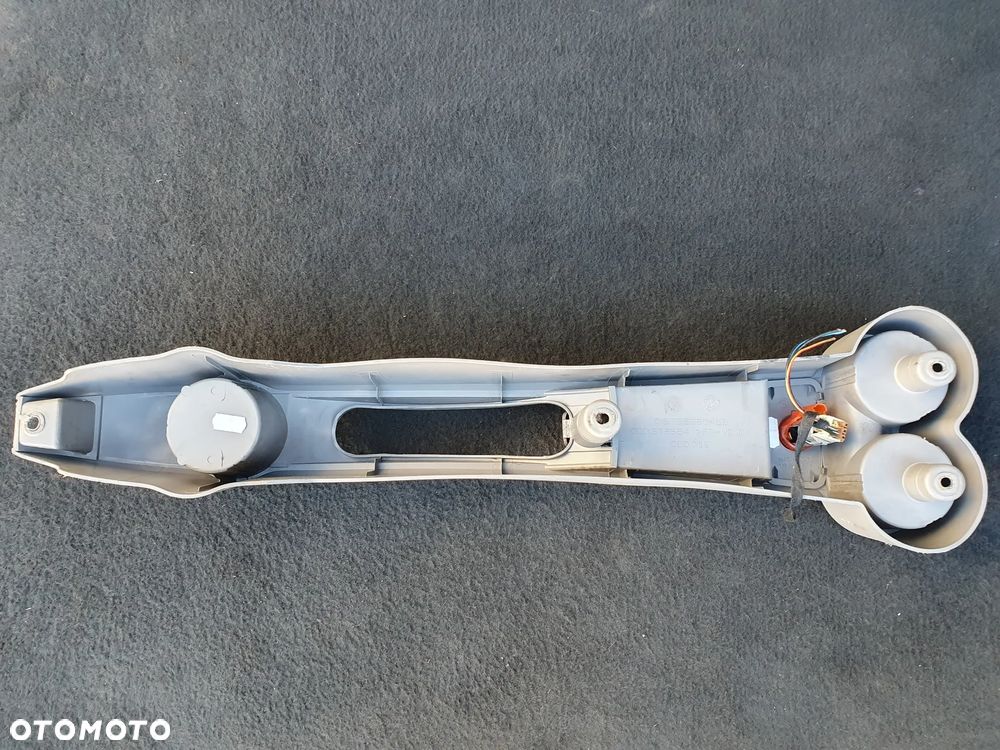 FIAT PANDA II TUNEL ŚRODKOWY UCHWYT NA KUBKI CUPHOLDER GNIAZDO ZAPALNICZKI 735336465 ORYGINAŁ - 8