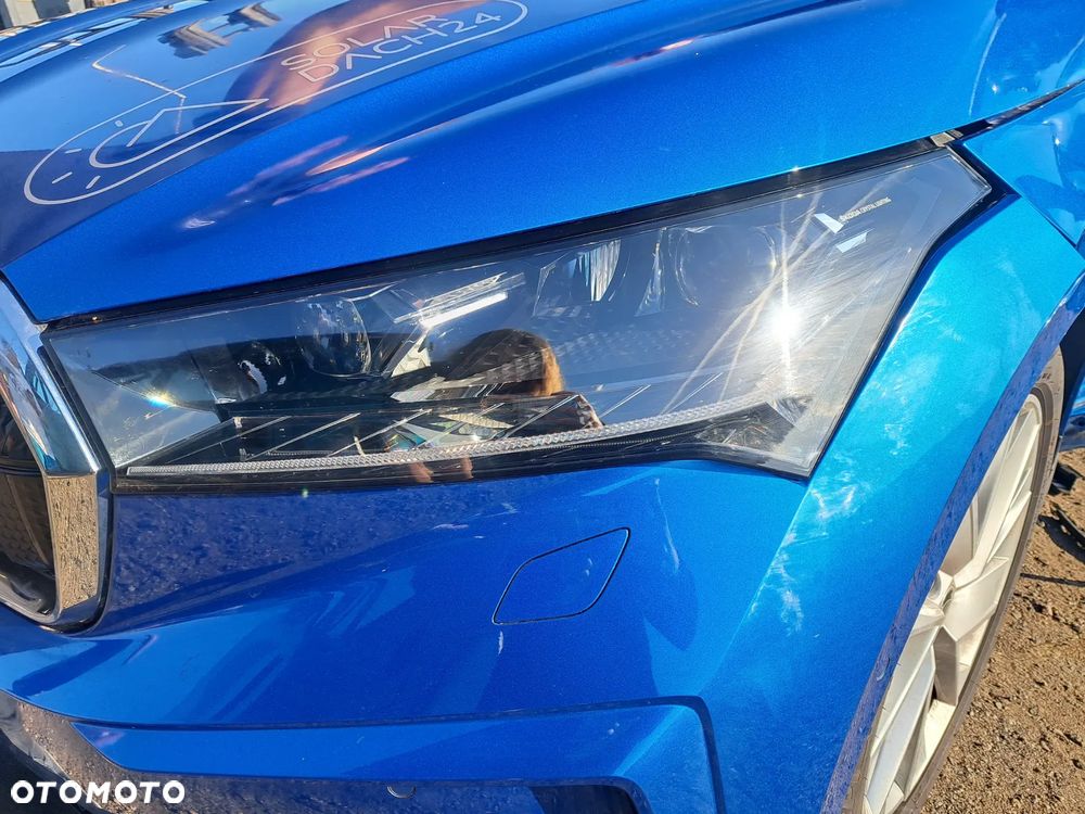 PRZÓD LAMPA LEWA PRAWA KOMPLET CHŁODNIC PAS PRZEDNI BELKA POD ZDERZAK SKODA ENYAQ IV 2022 - 7
