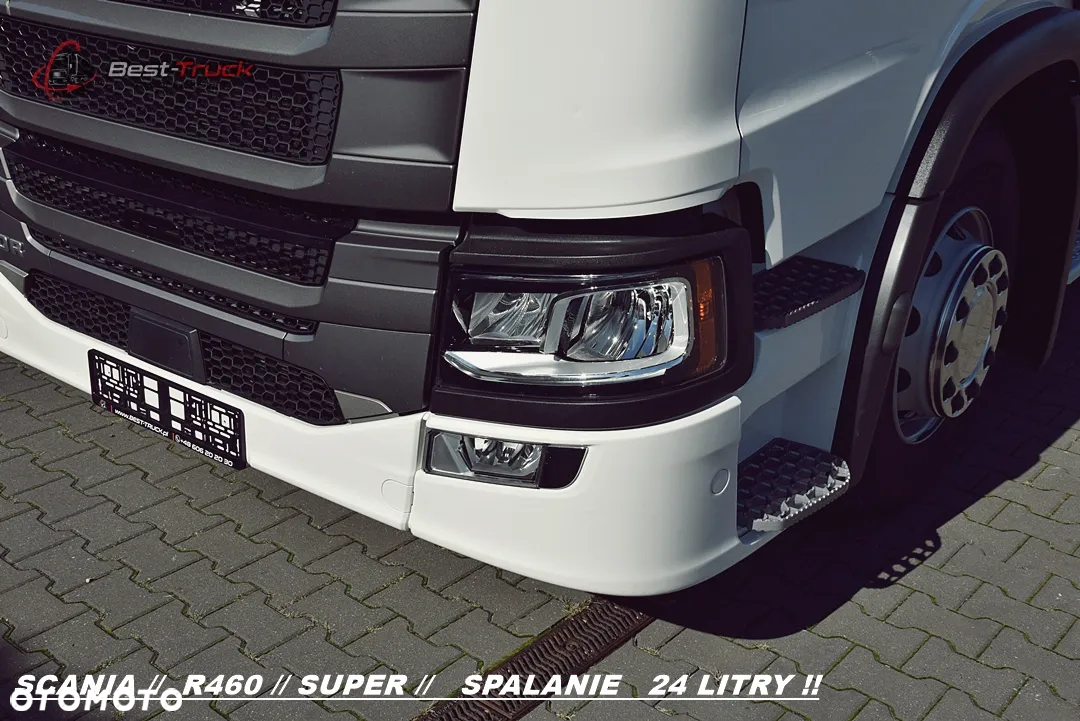 Scania 460R / SUPER /  LED LAMPY / KLIMA POSTOJOWA  /  RAMA STANDARD - 12